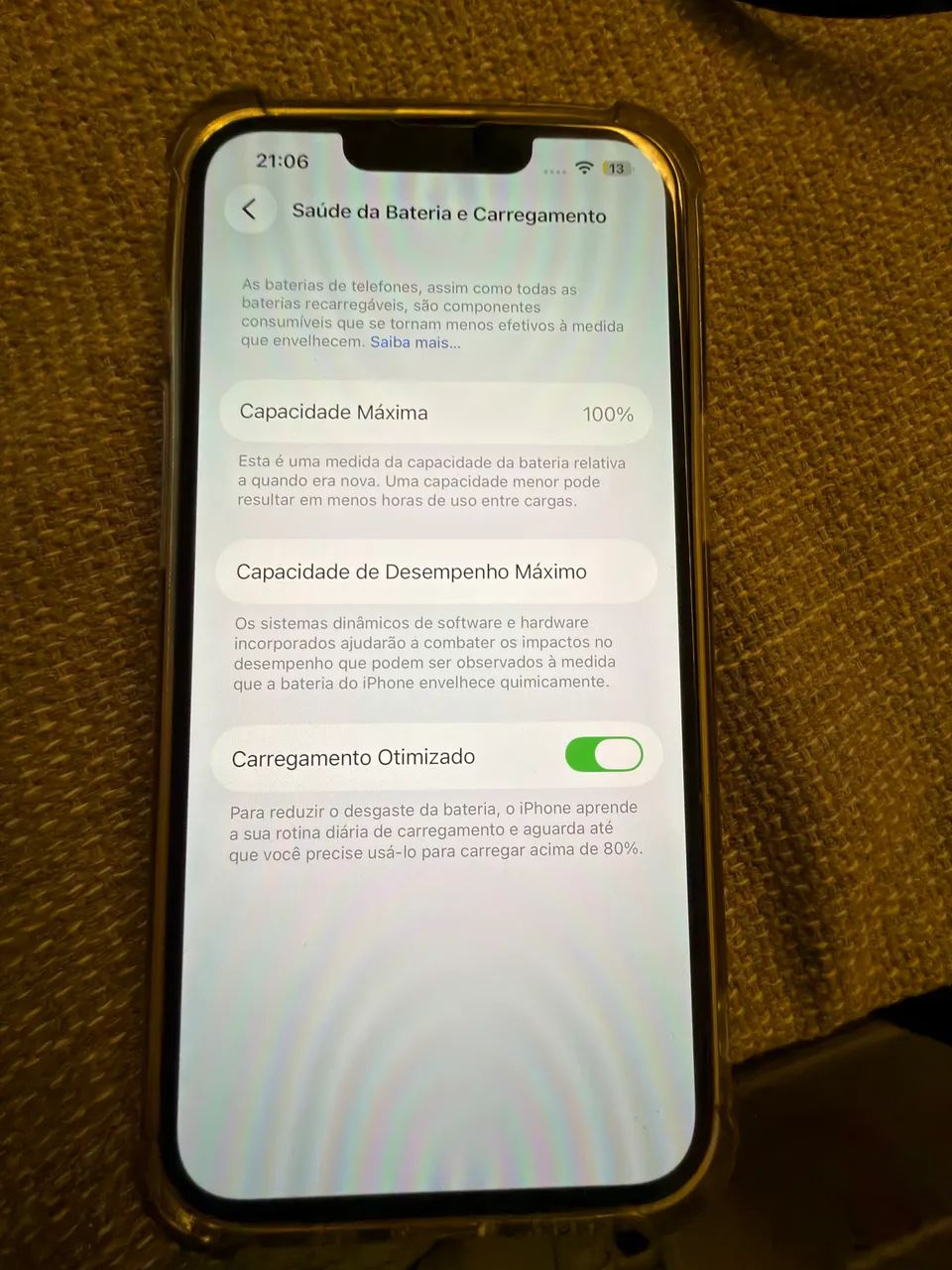 ? iPhone 13 - 256 GB - Preto  - Foto 2