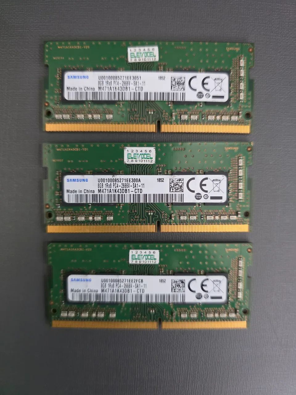 Memória ddr4 8gb 