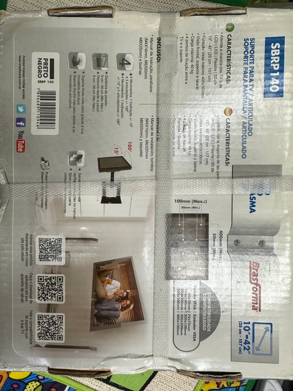 Suporte articulado para TV  - Foto 2