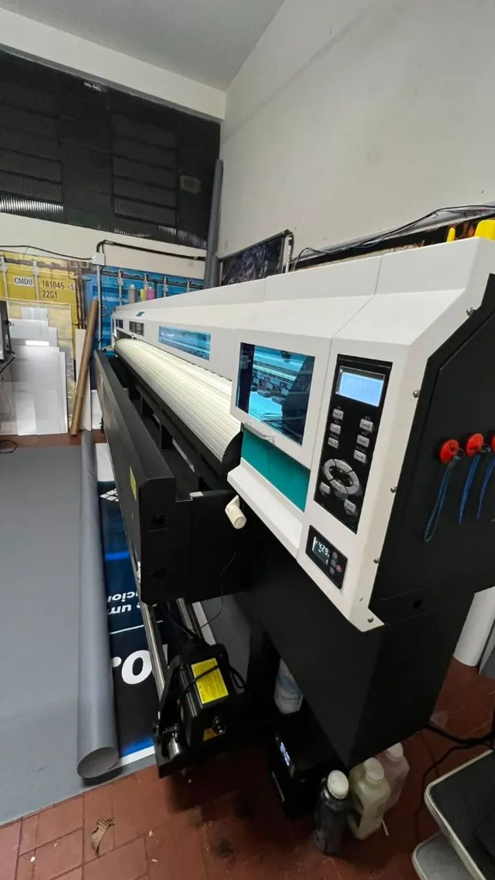 Plotter impressão solvente 3,20 2 cabeças  I1600