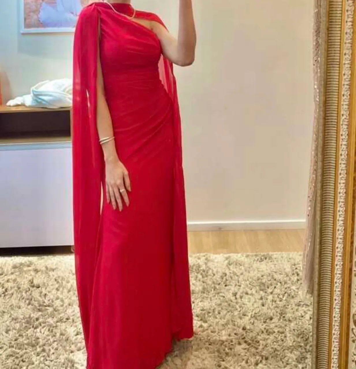 Vendo vestido vermelho tamanho M/G 