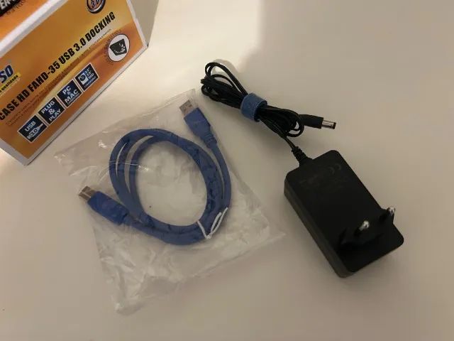 Doca USB 3.0 - 2.5 e 3.5 - Duplo - USB 3.0 - Com função Clone - Foto 2