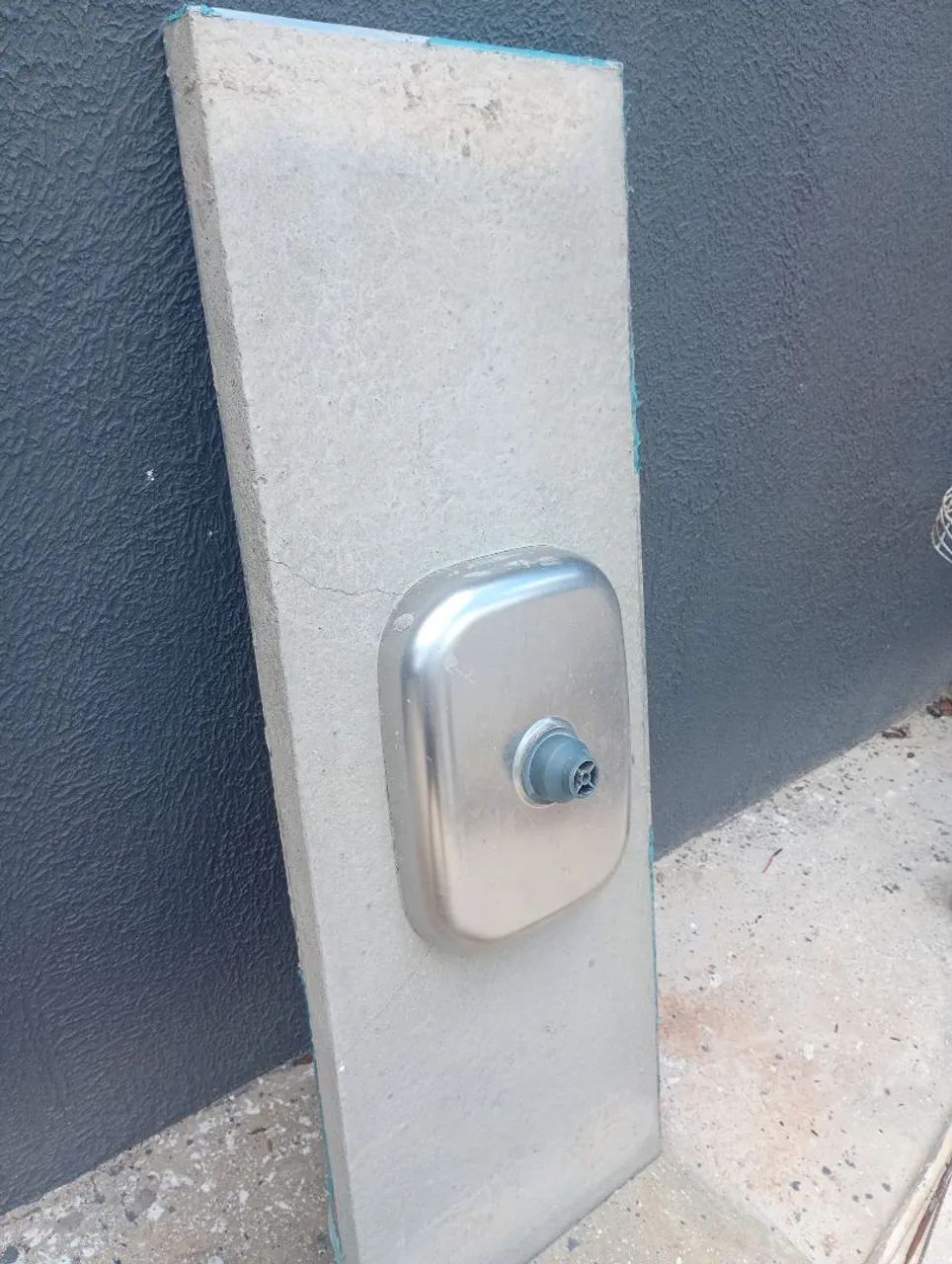 Pia concreto/inox - Foto 2