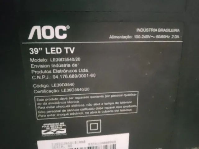 Televisão 39 polegadas ,AOC com problemas  - Foto 4
