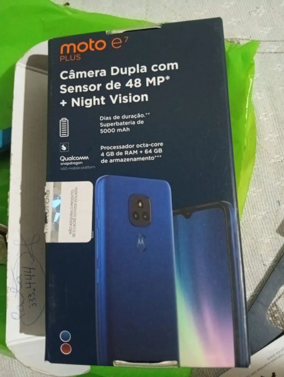 Celular moto e7 plus em ótimo estado  - Foto 3