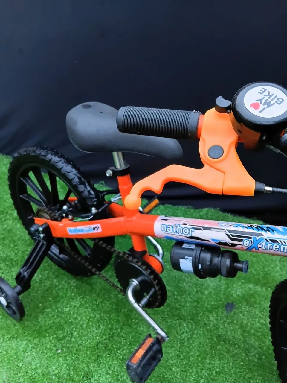 Bicicleta aro 16 infantil com rodinhas  - Foto 2