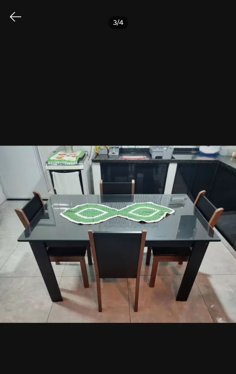 Mesa de Jantar 4 Lugares - Foto 2