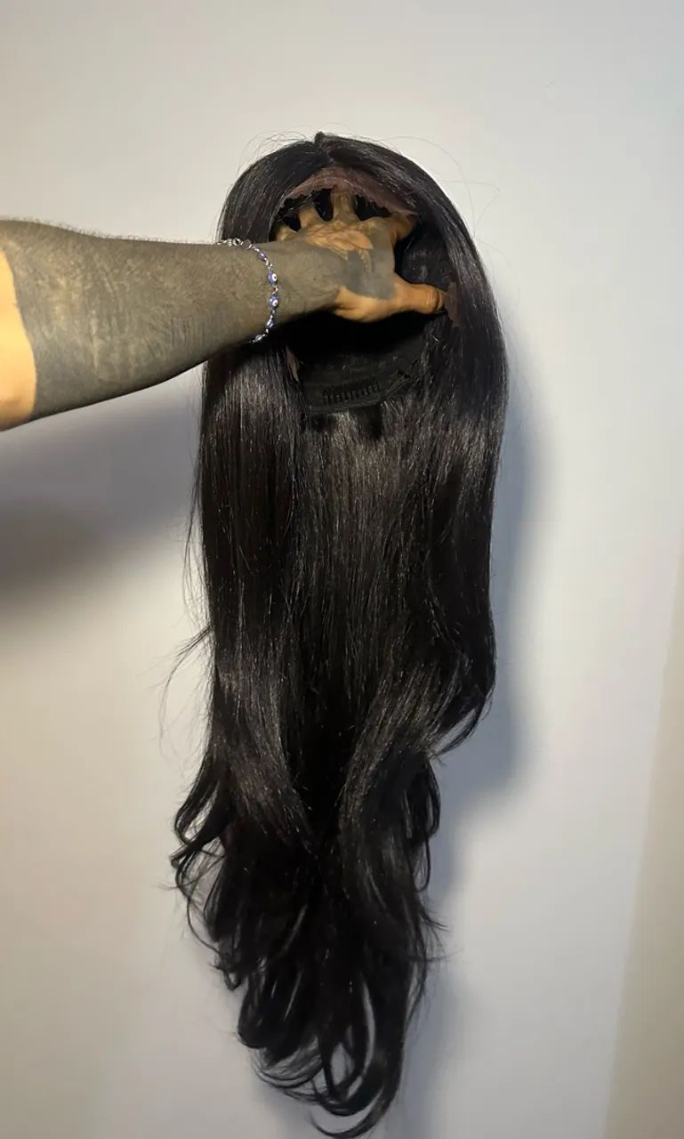 Front lace nova, 75cm, preta. - Foto 4