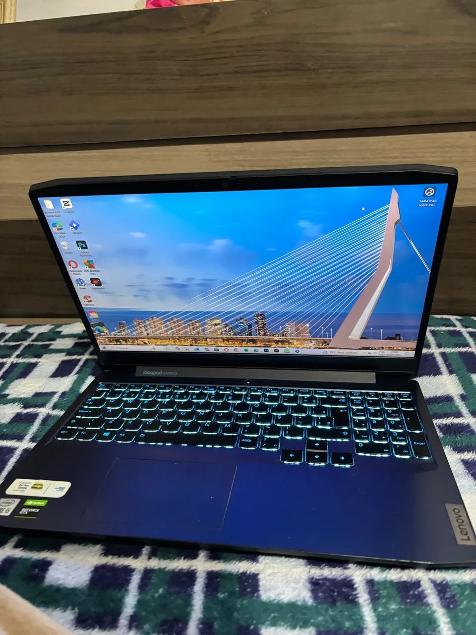 NOTEBOOK LENOVO IDEAPAD GAMING 1 TB/32GB - Foto 4