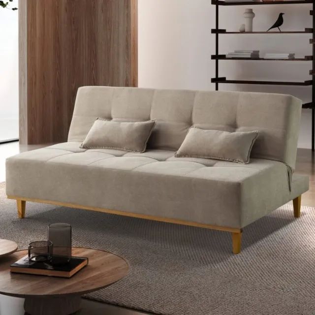 Sofá Cama Dallas 1,80 m Linho  Novo!!  Pronta Entrega!! - Foto 3