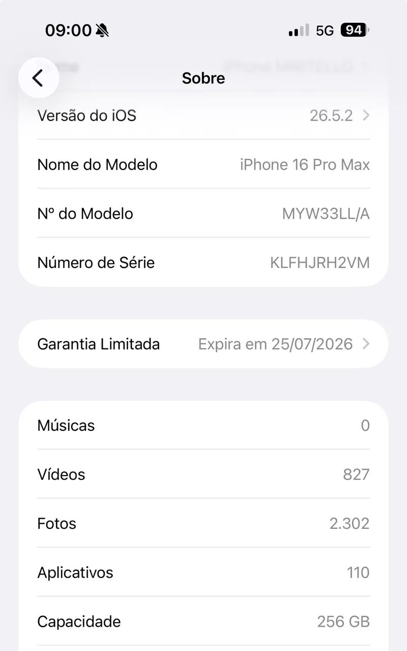 16 pro Max IMPECÁVEL 