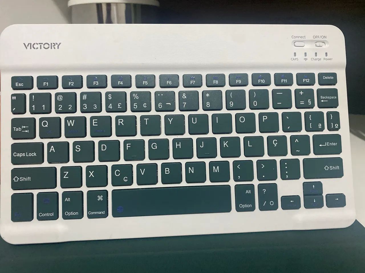 Capa Teclado Verde Victory 360 - Foto 3