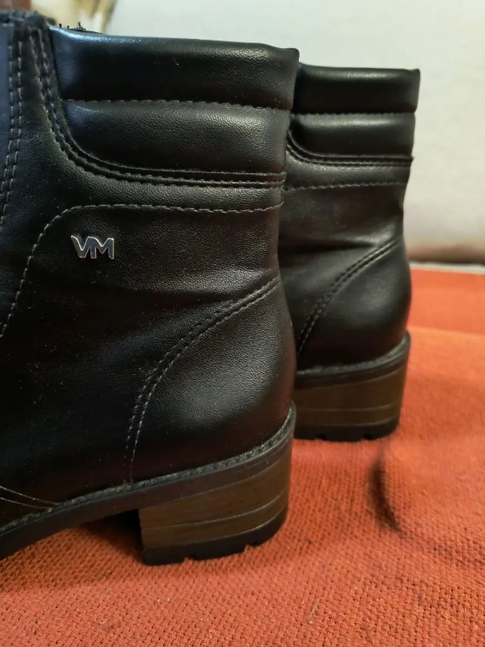 Bota Preta Via Marte - Nº 35  - Foto 3