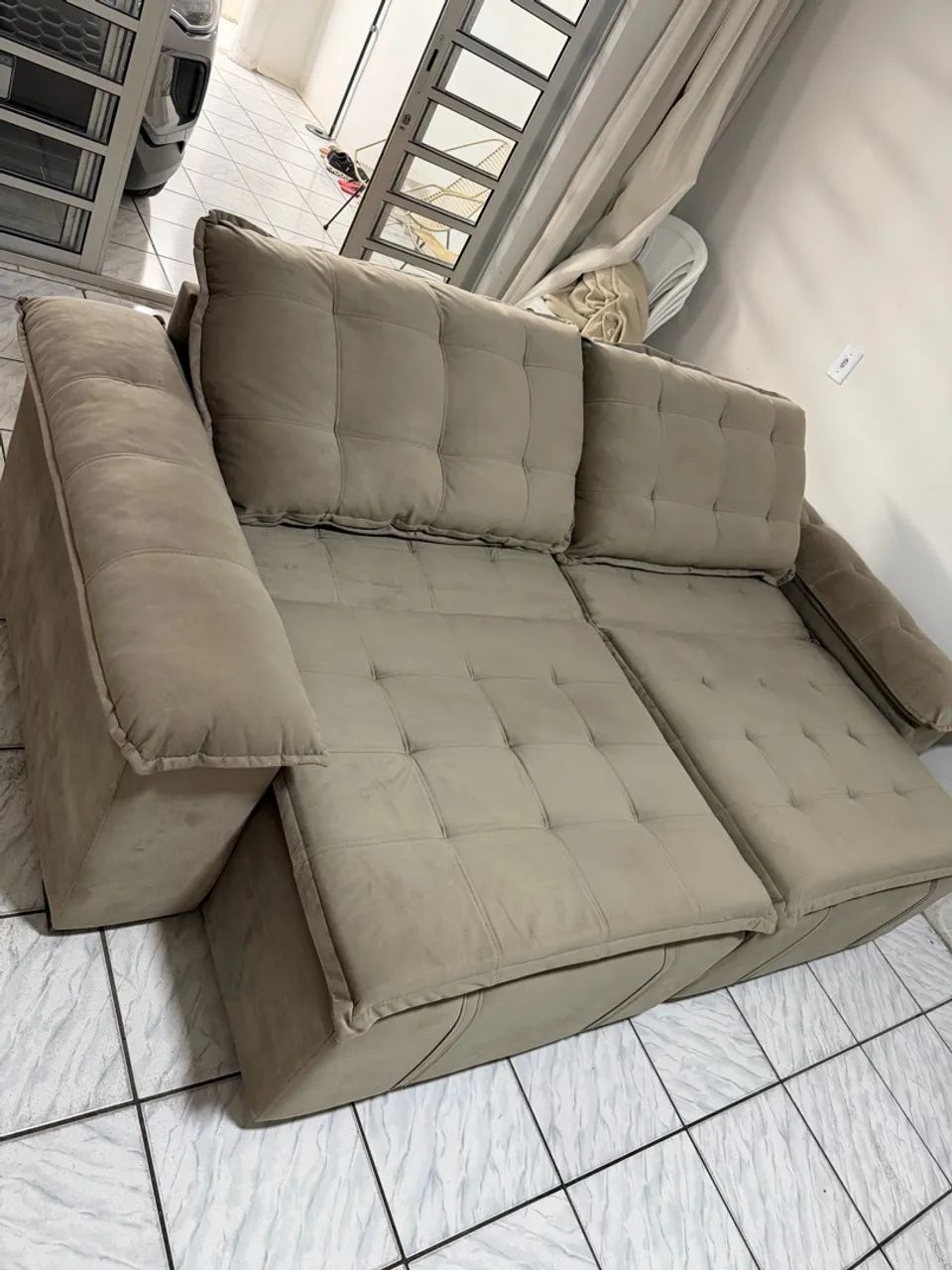Sofá cama 4 lugares 