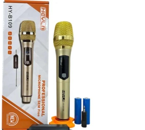 Microfone sem fio profissional 