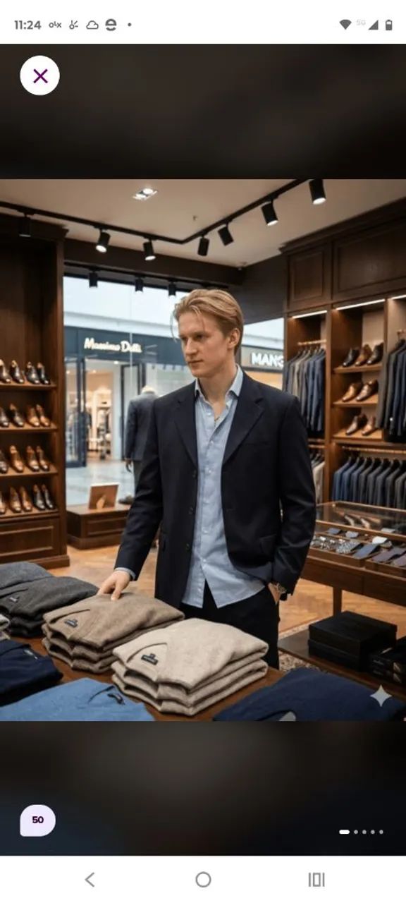 Blazer Zara masculino tamanho 50 