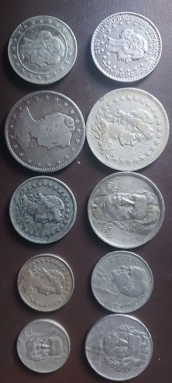 Lote de moedas antigas (Réis). - Foto 2