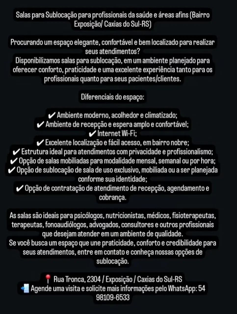 Salas para Sublocação - Foto 2