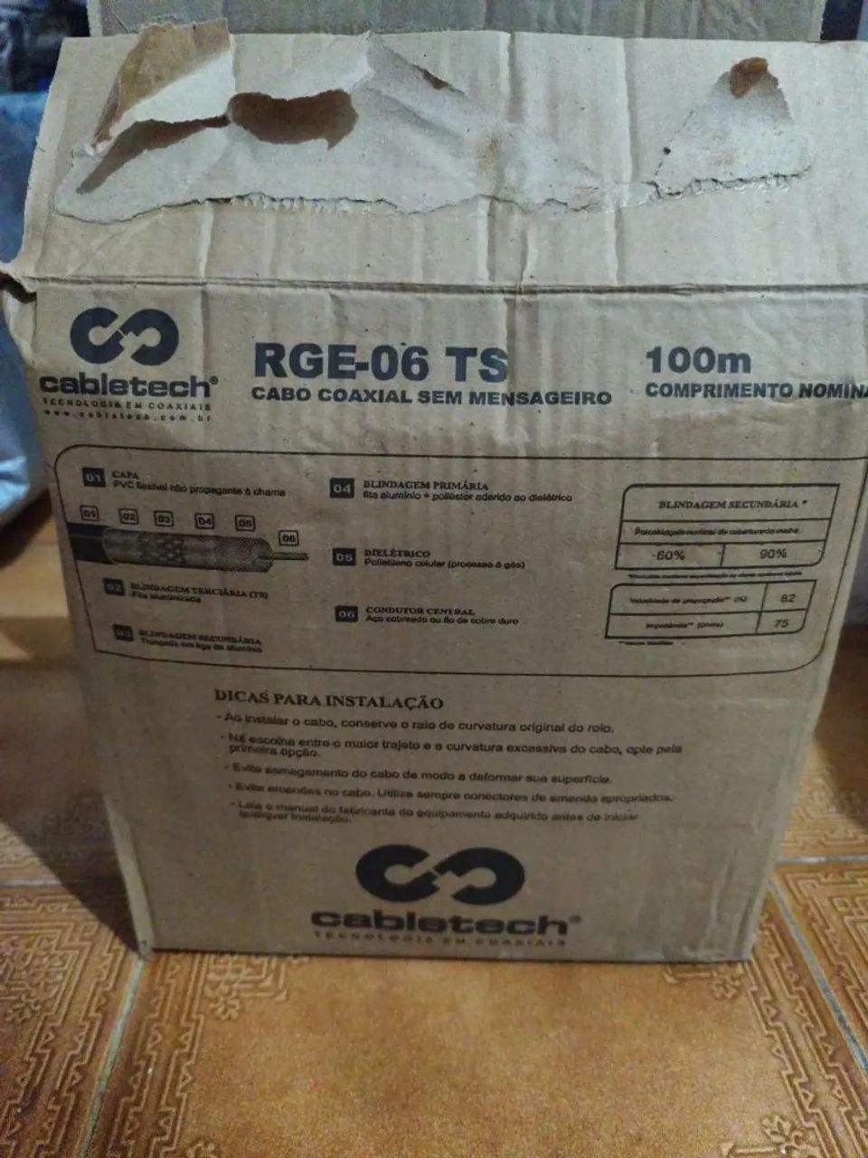 Cabo RGE 06 TS (40 metros) - Foto 4