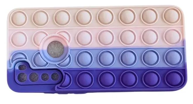 Capinha Silicone Pop It Fidget Para Xiaomi Redmi Note 8 - Foto 2