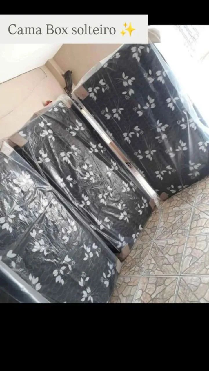 Cama box casal ou solteiro  - Foto 5