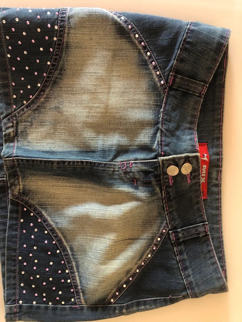 Mini saía jeans TAM 36