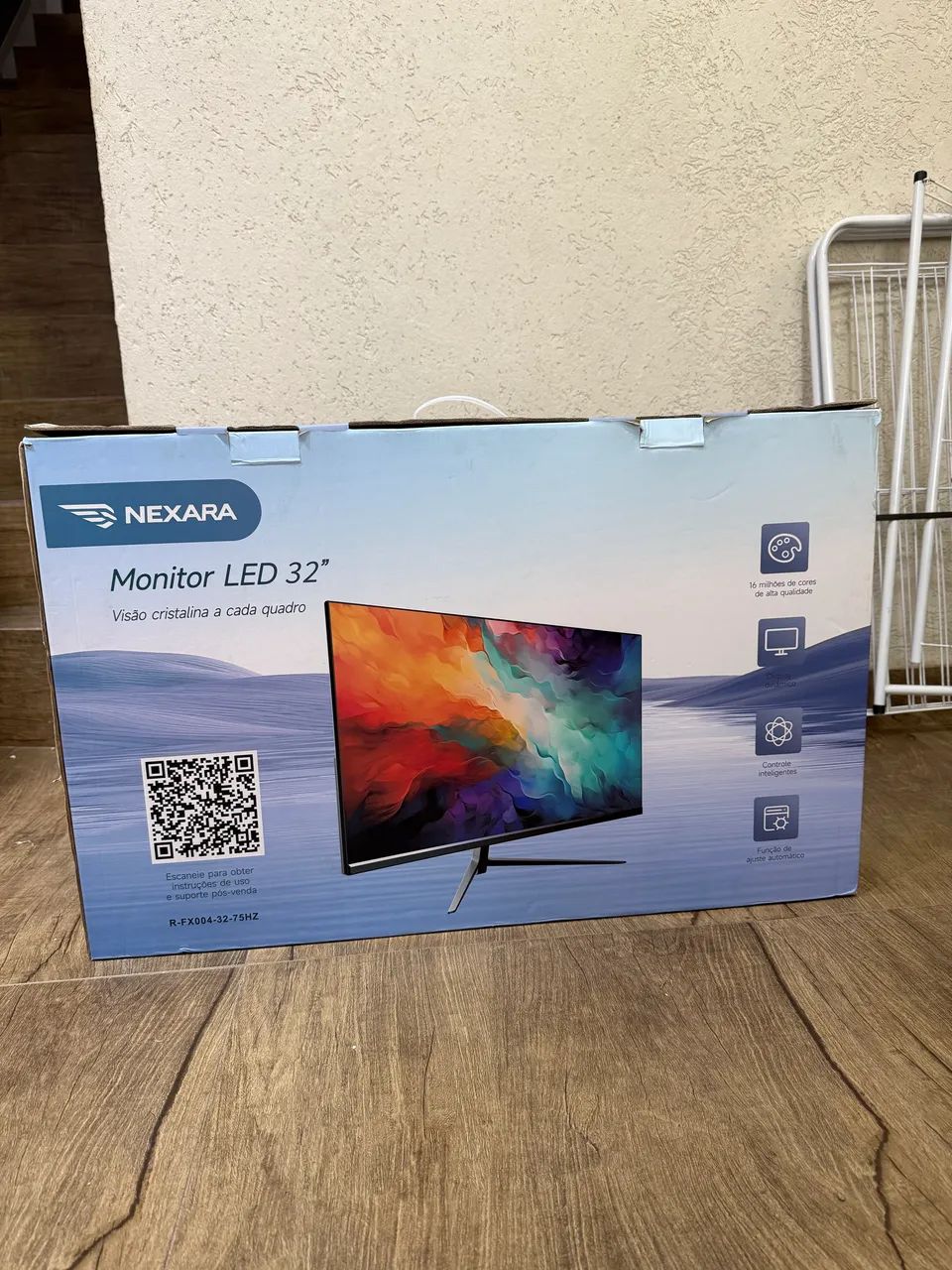 Monitor 32 Polegadas Full Hd 75hz,1ms,painel Va,suporte Vesa Preto - Foto 2