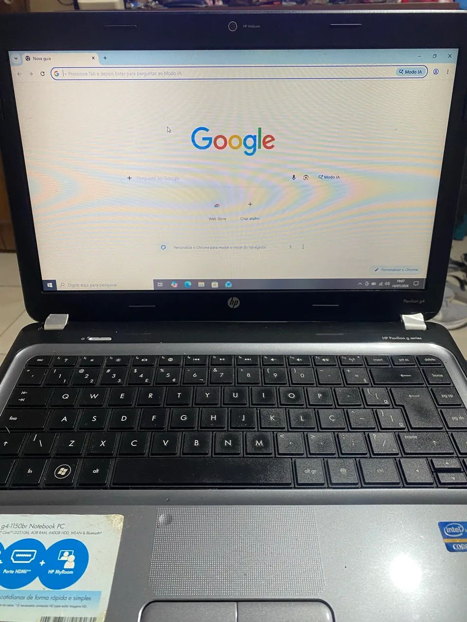 Notebook HP   I3 pavilion g4  - Foto 2