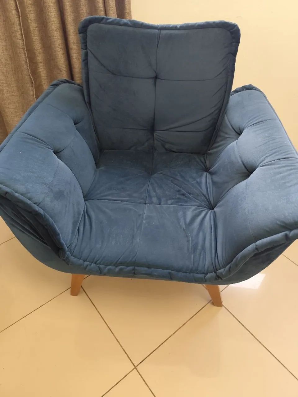 Poltrona azul