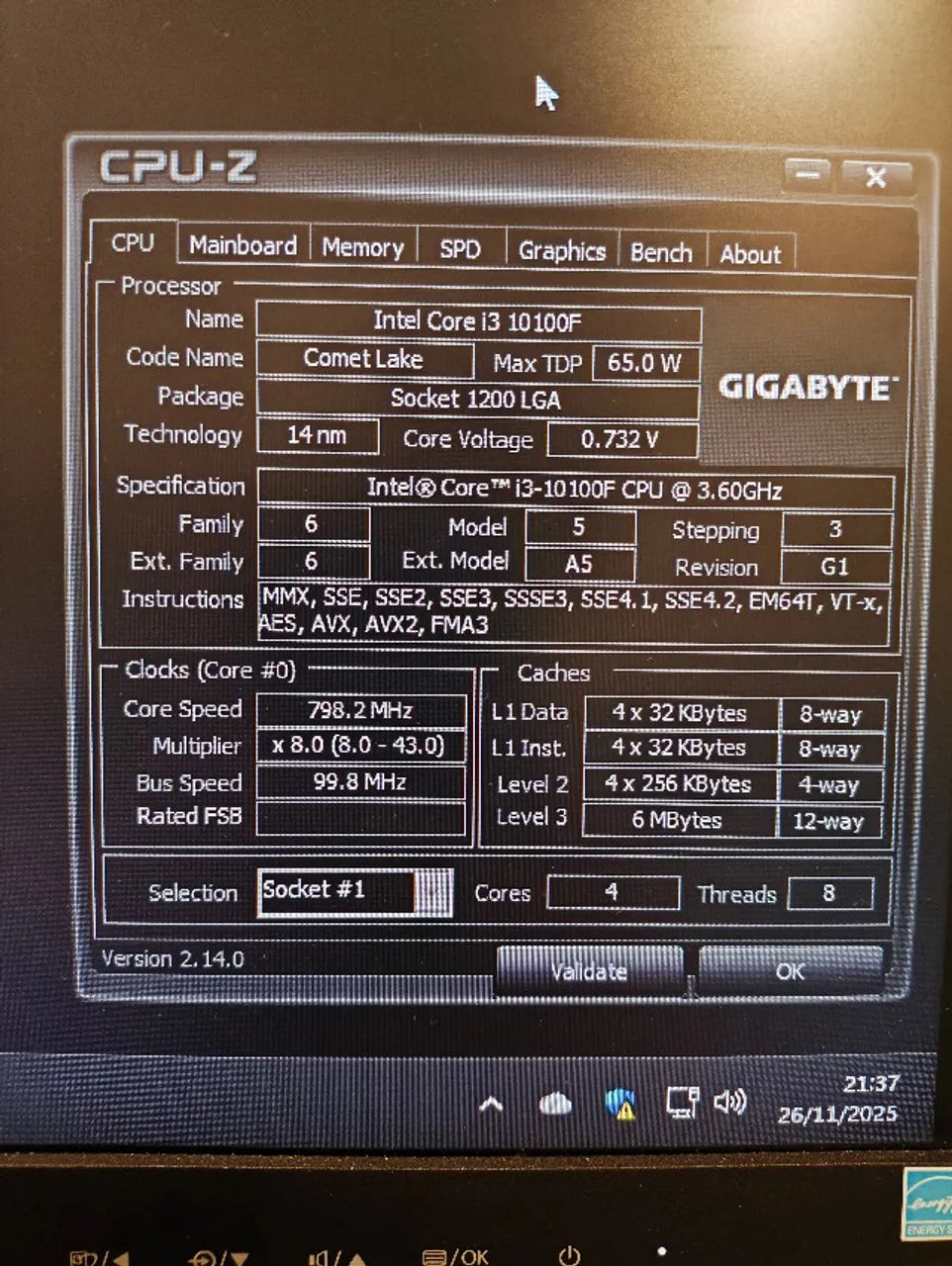 Processador Intel Core i3-10100F (LGA1200) - Foto 2