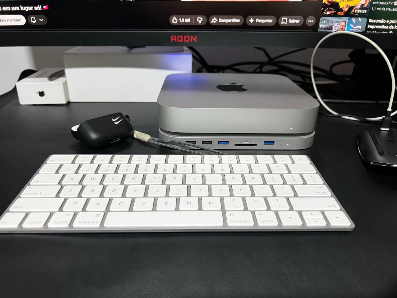 Mac Mini M1 8gb e 256 aceito iPhone  - Foto 4