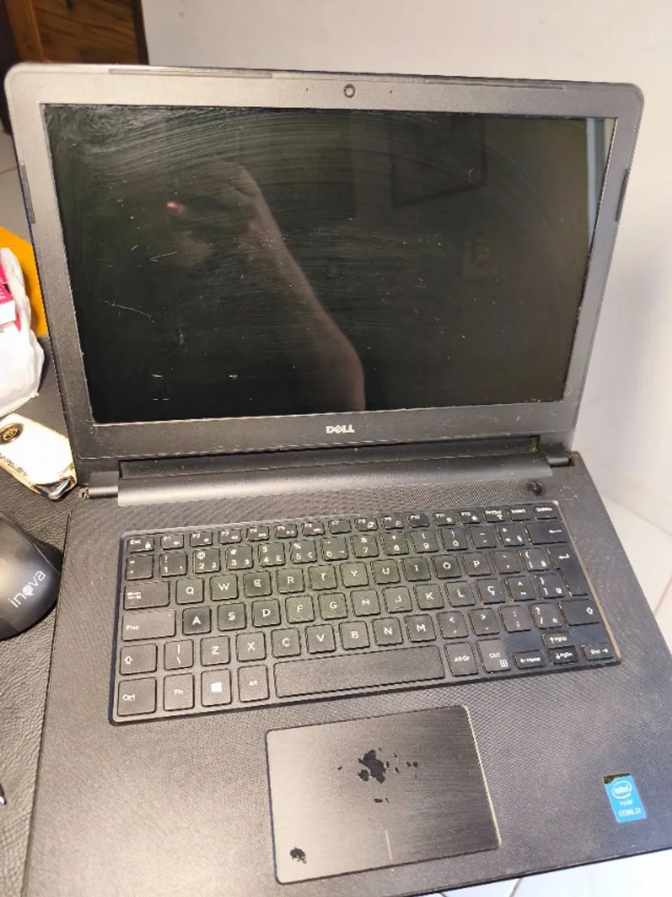 Dell Inspiron 14 5458 | Placa-mãe queimada | Para retirada de peças - Foto 4
