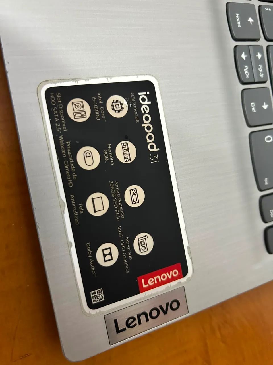 Notebook Lenovo Ideapad 3i - R$ 1.500 - Foto 4