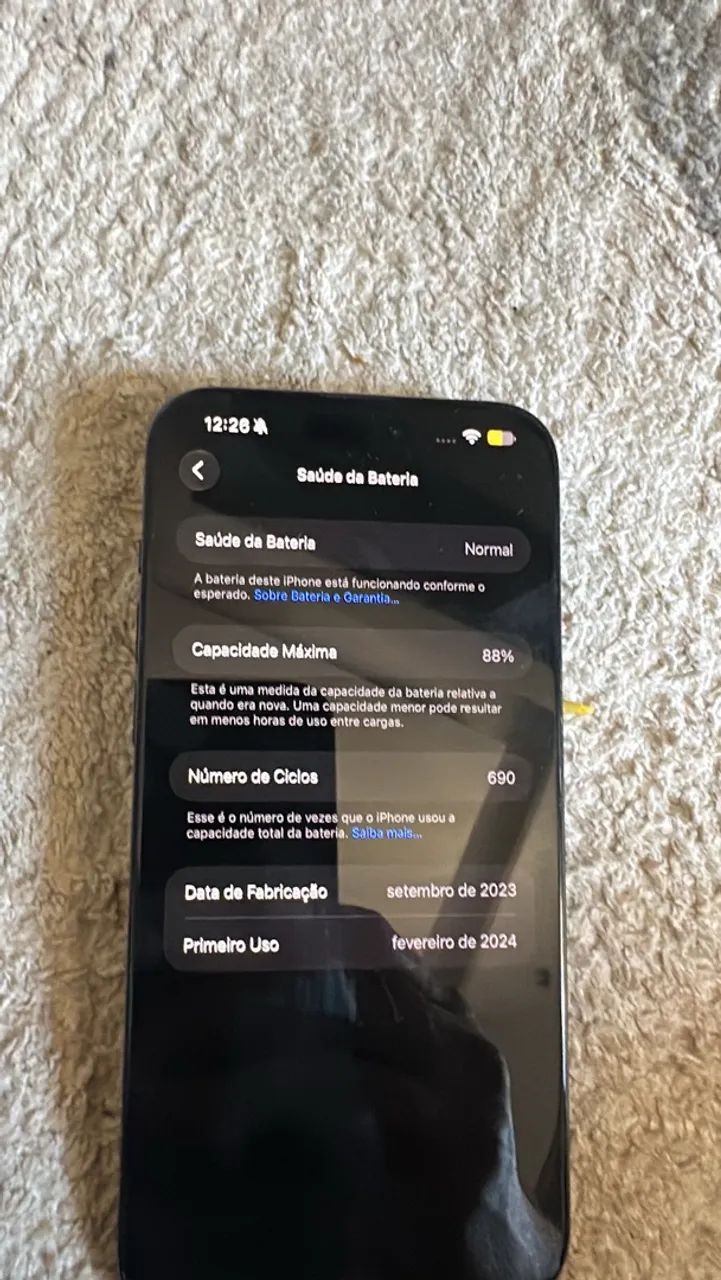 iPhone 15 pro max 256 Gb azul titânio  - Foto 4