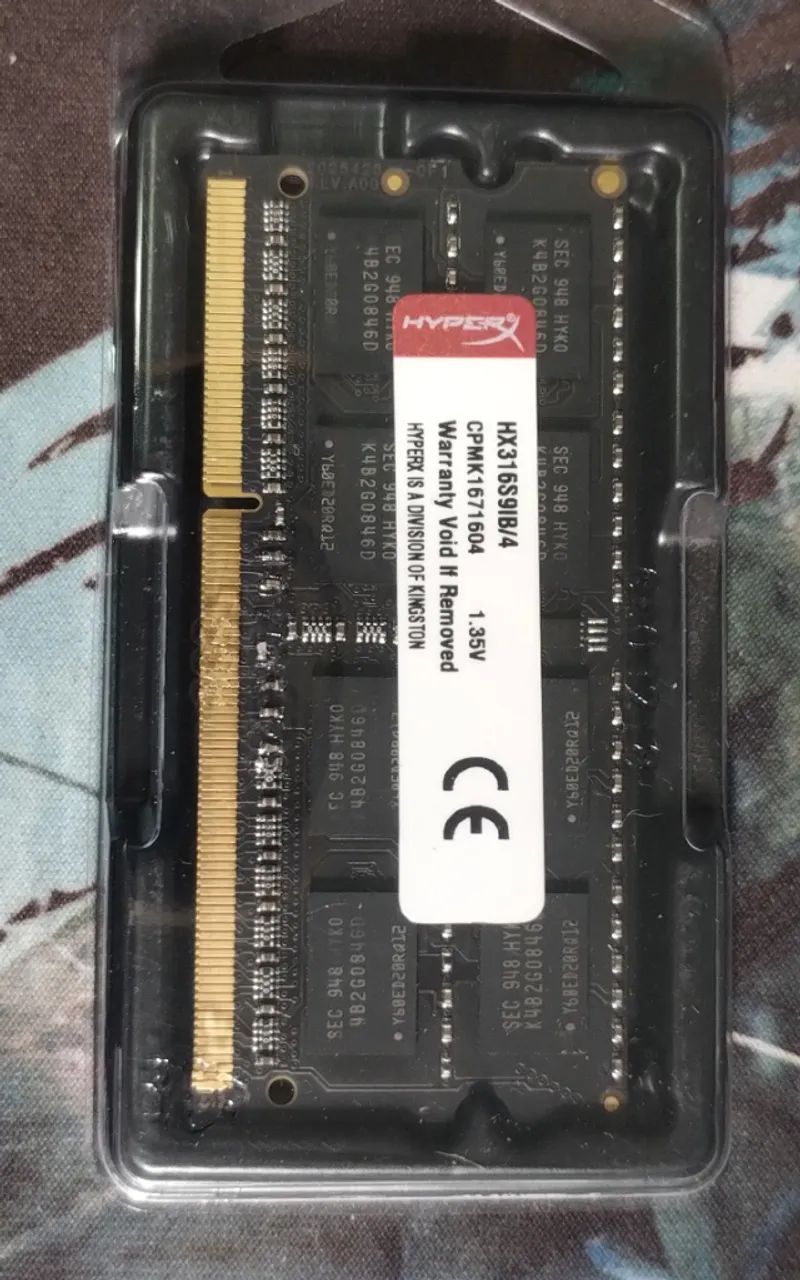 Memória DDR3L 4Gb (notebook)