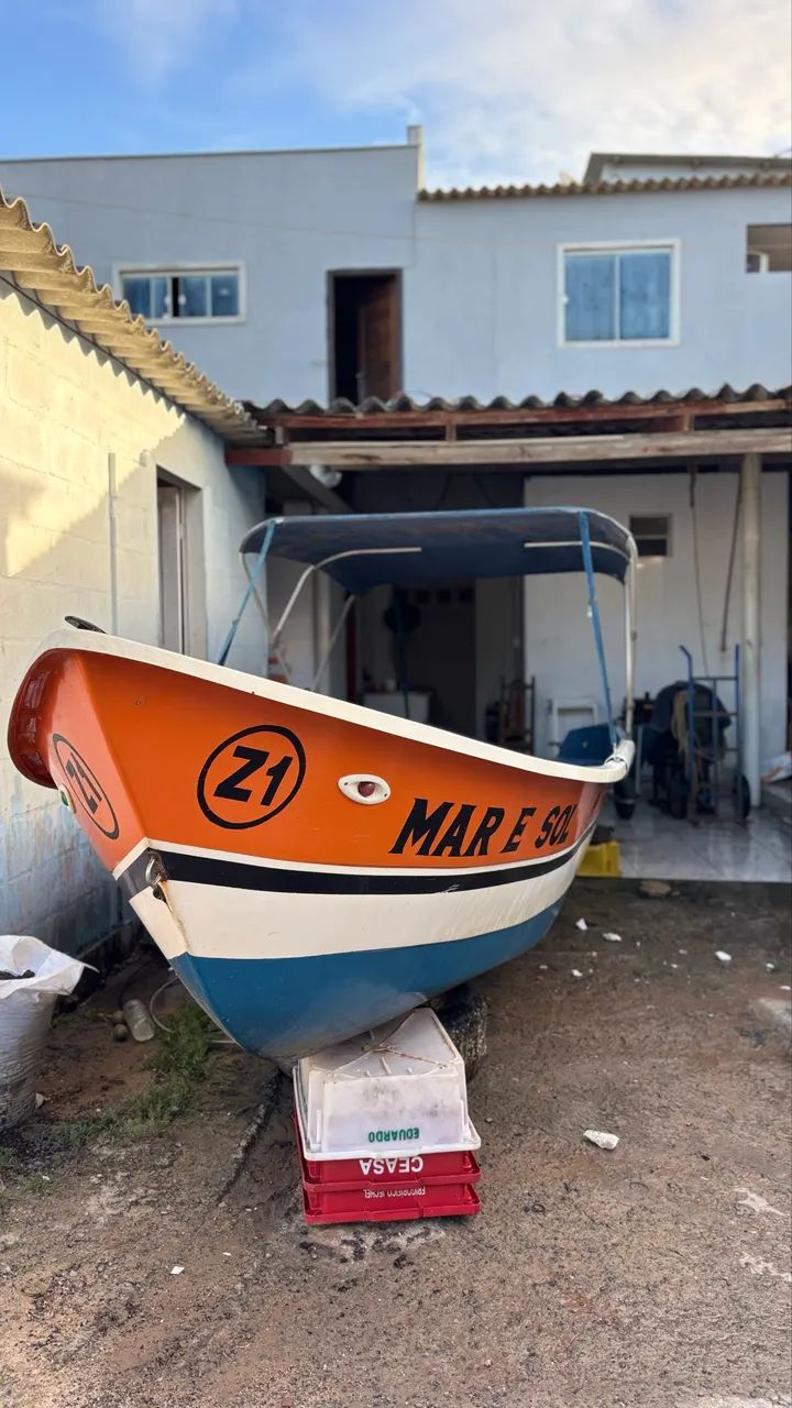 Barco de fibra  - Foto 4