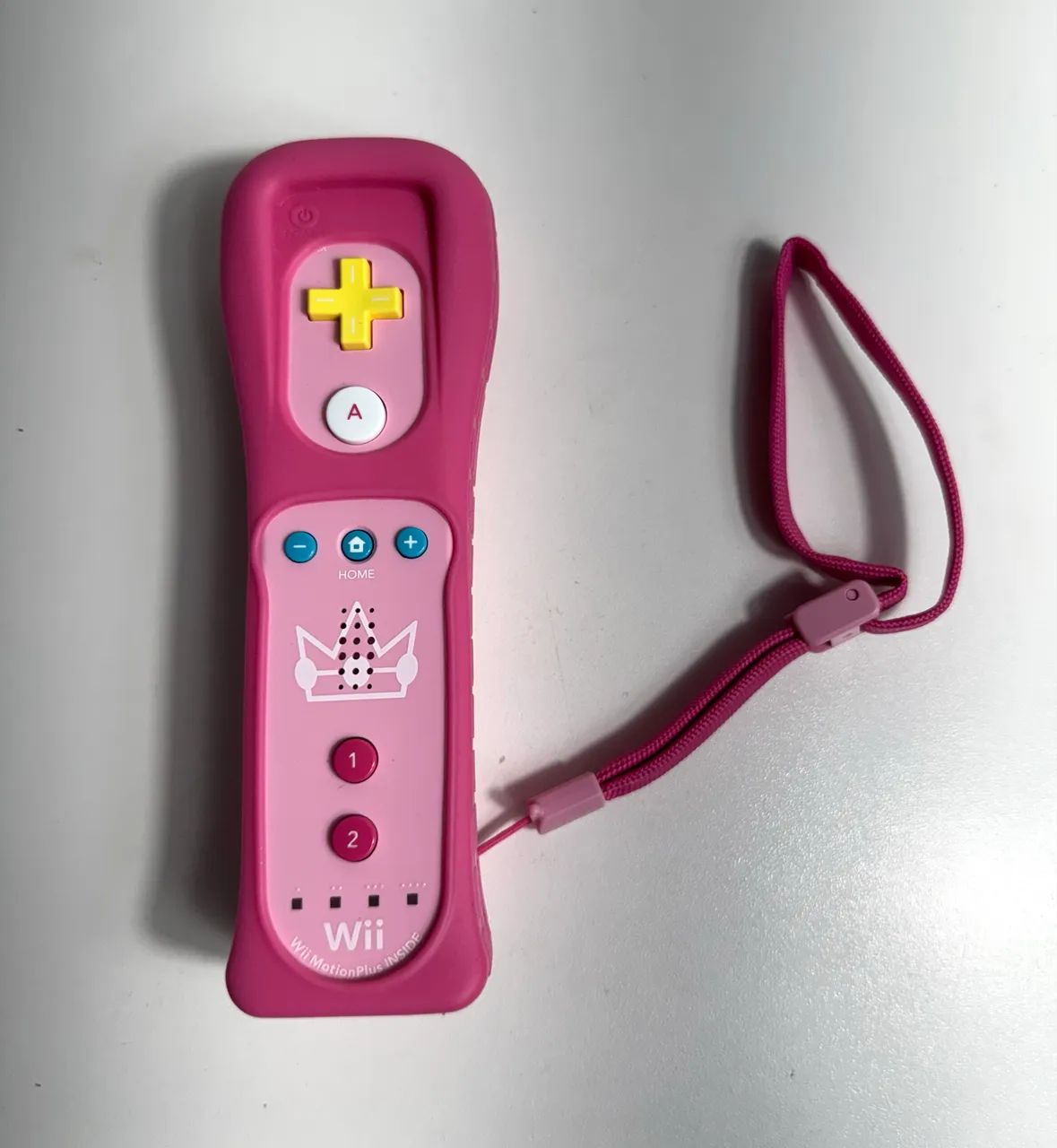 Wii remote plus Peach raro 