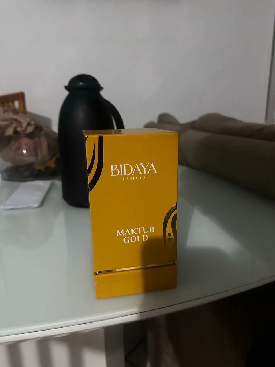 Perfume árabe maktube gold