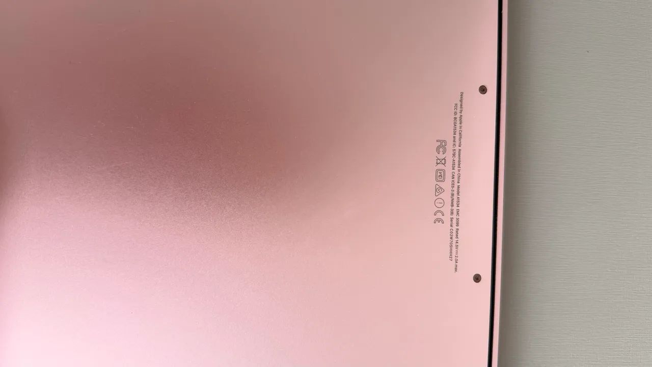 MacBook Retina 12 Rose Gold Impecável Apple A1534 - Notebooks