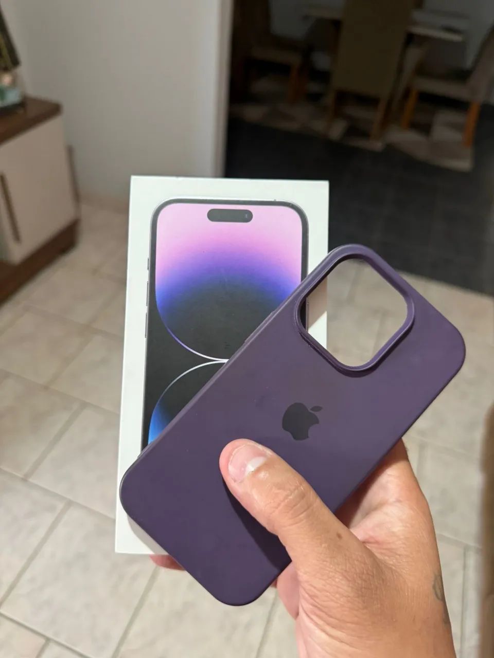 iPhone 14 Pro roxo - Foto 5