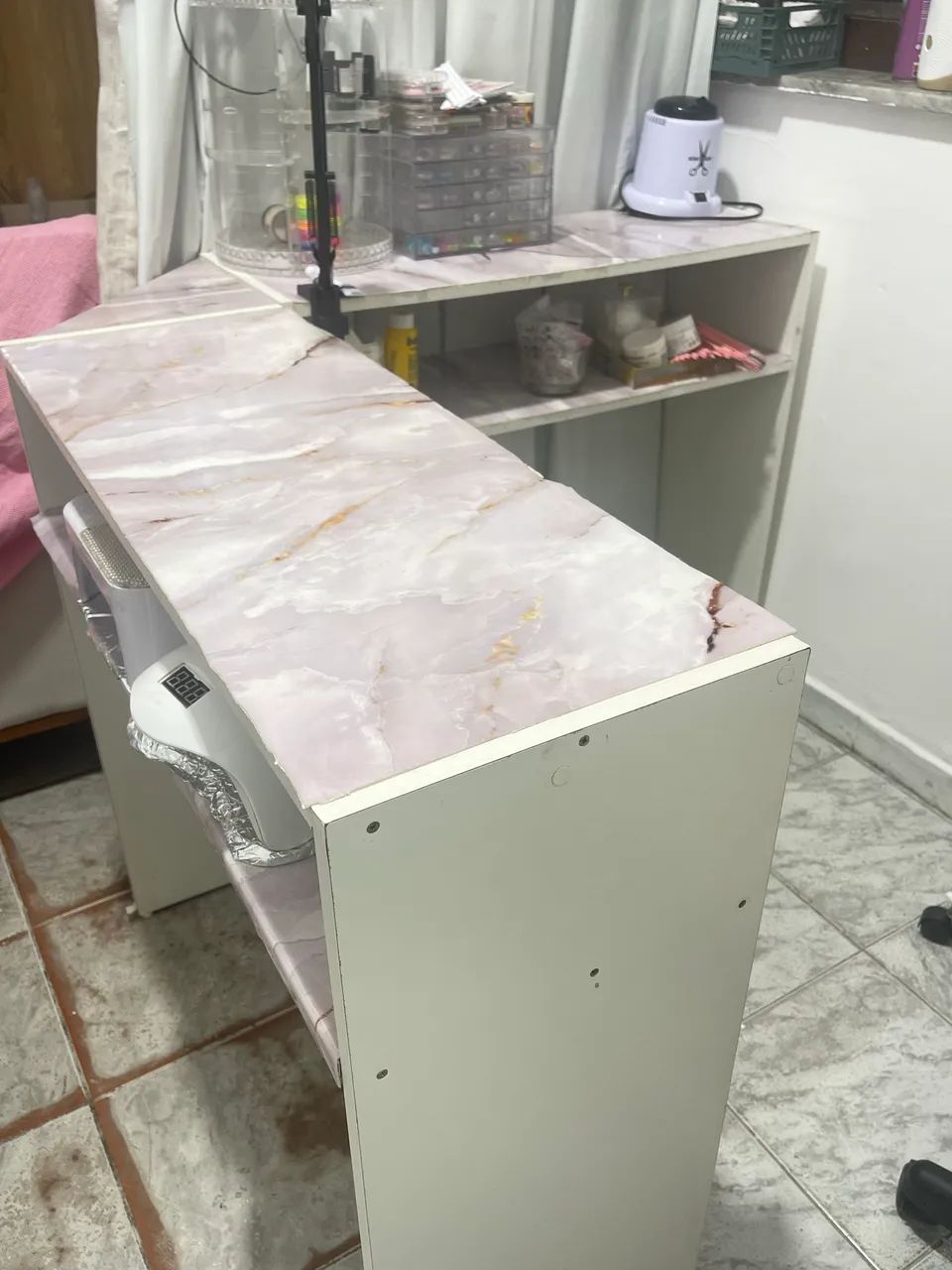 Mesa em L manicure  - Foto 4