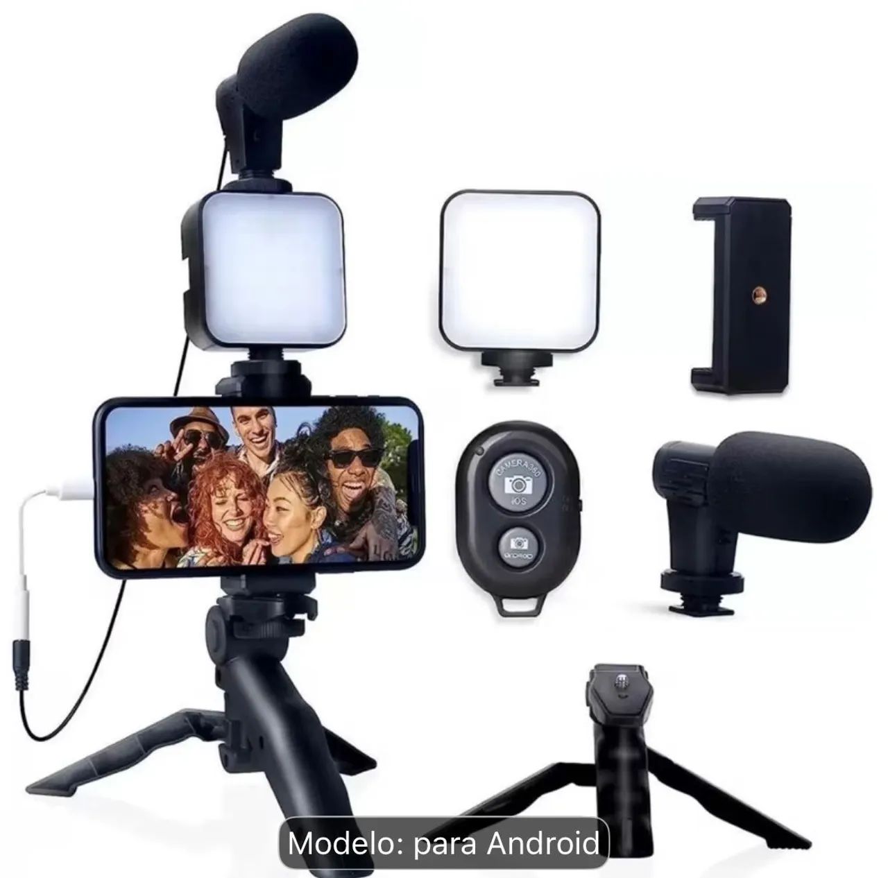 Kit YouTuber completo novo .. 