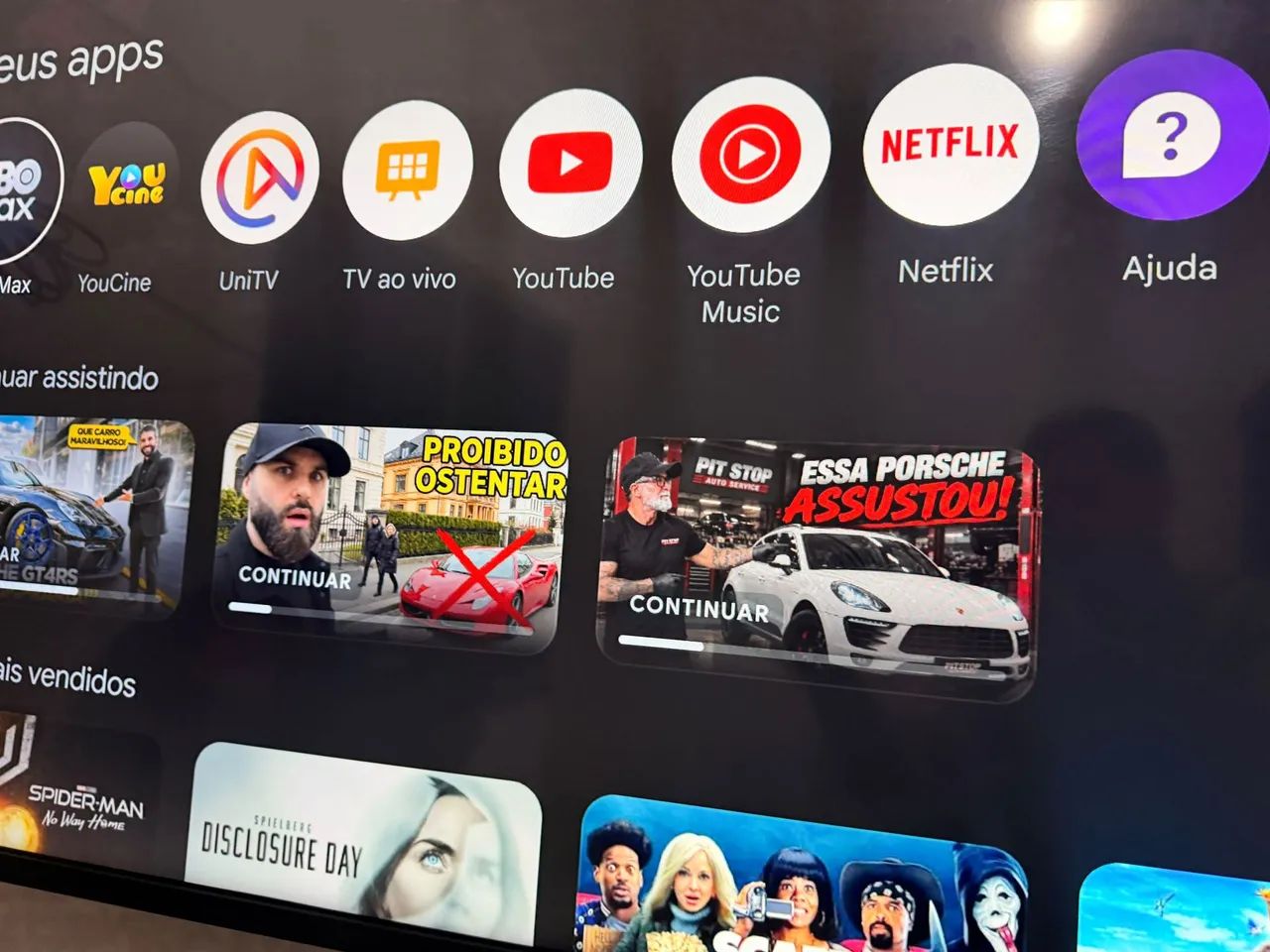 Tv Philips 55 polegadas 4k Smart Android  - Foto 3