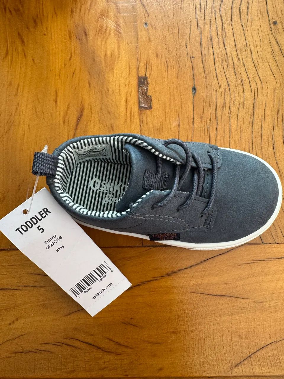 tênis infantil oshkosh azul navy 20 - Foto 4