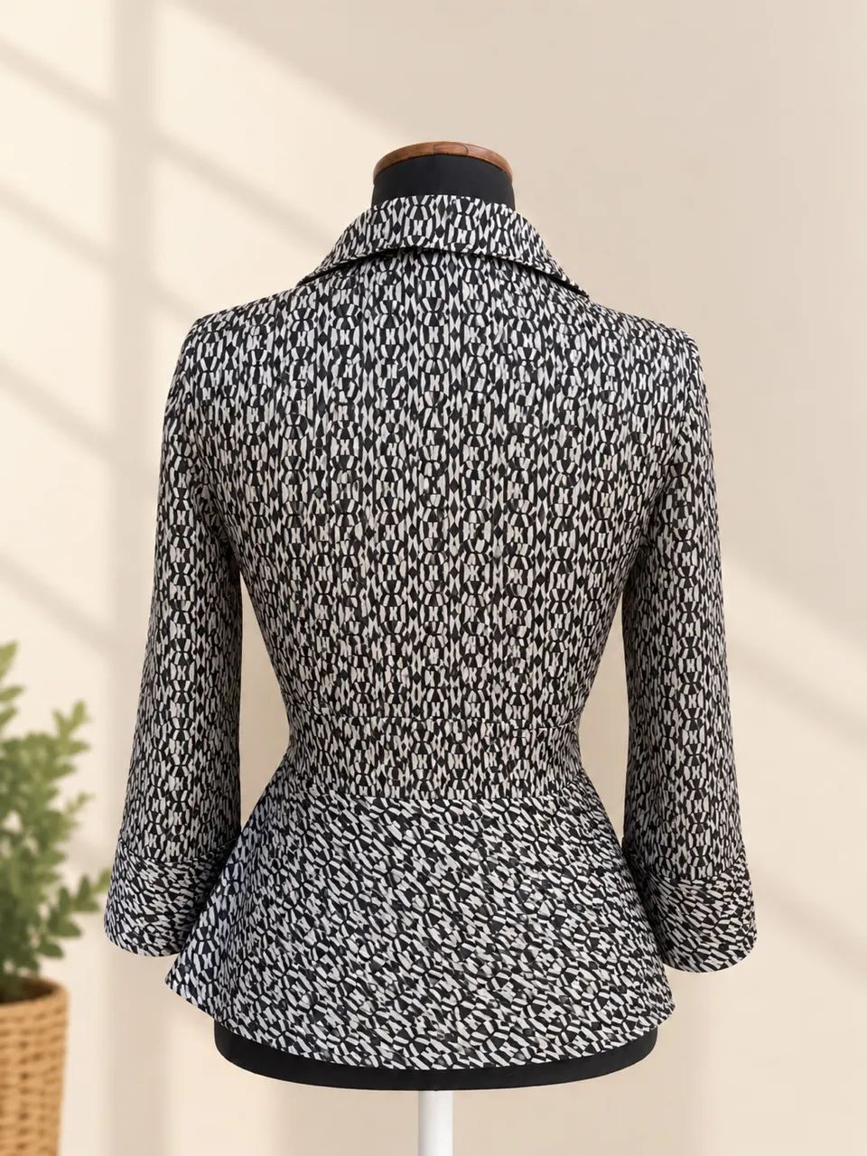 Blusa Social Estampada  - Foto 2
