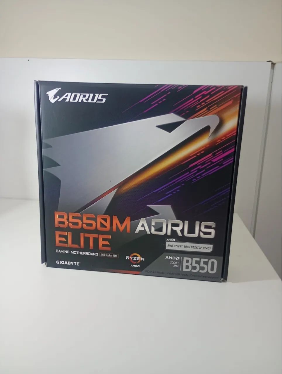 Placa Mãe Gigabyte B550 Aorus Elite - AM4 (nova)