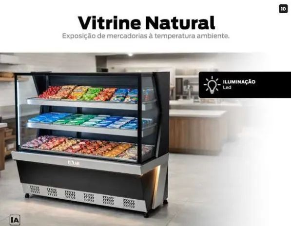 VITRINE NATURAL MARCA POLAR NOVA