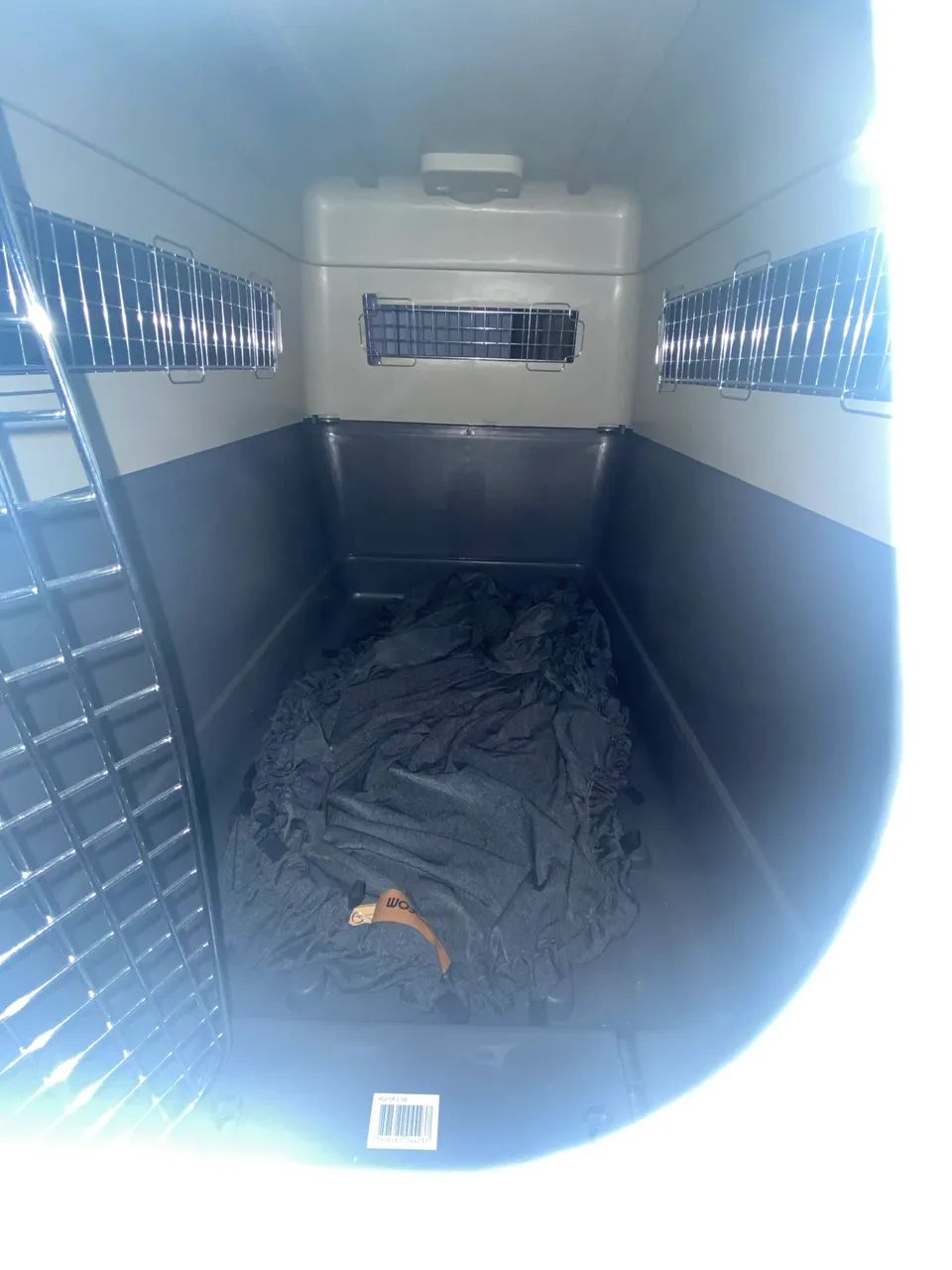 Caixa transportadora de cachorro grande nunca usada  - Foto 4