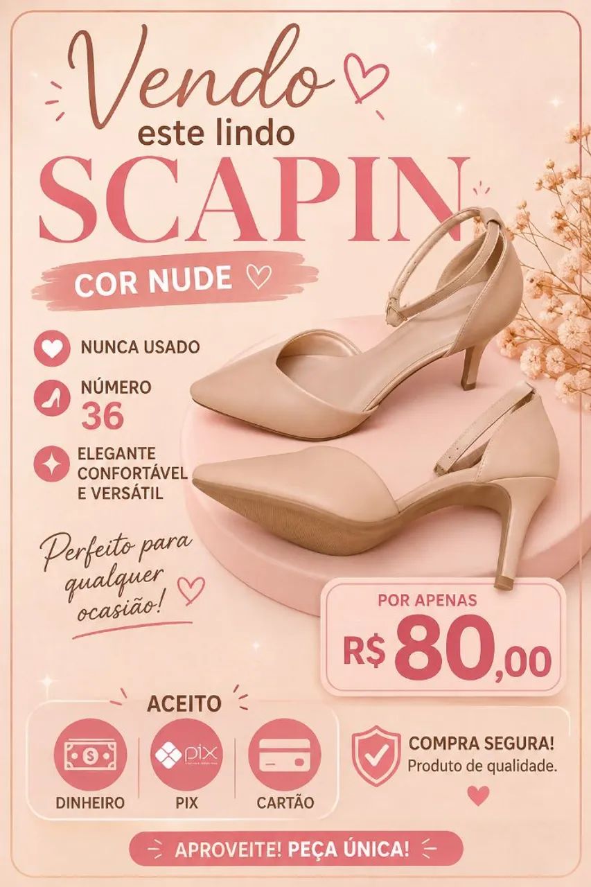 Estou vendendo meus calçados  ?