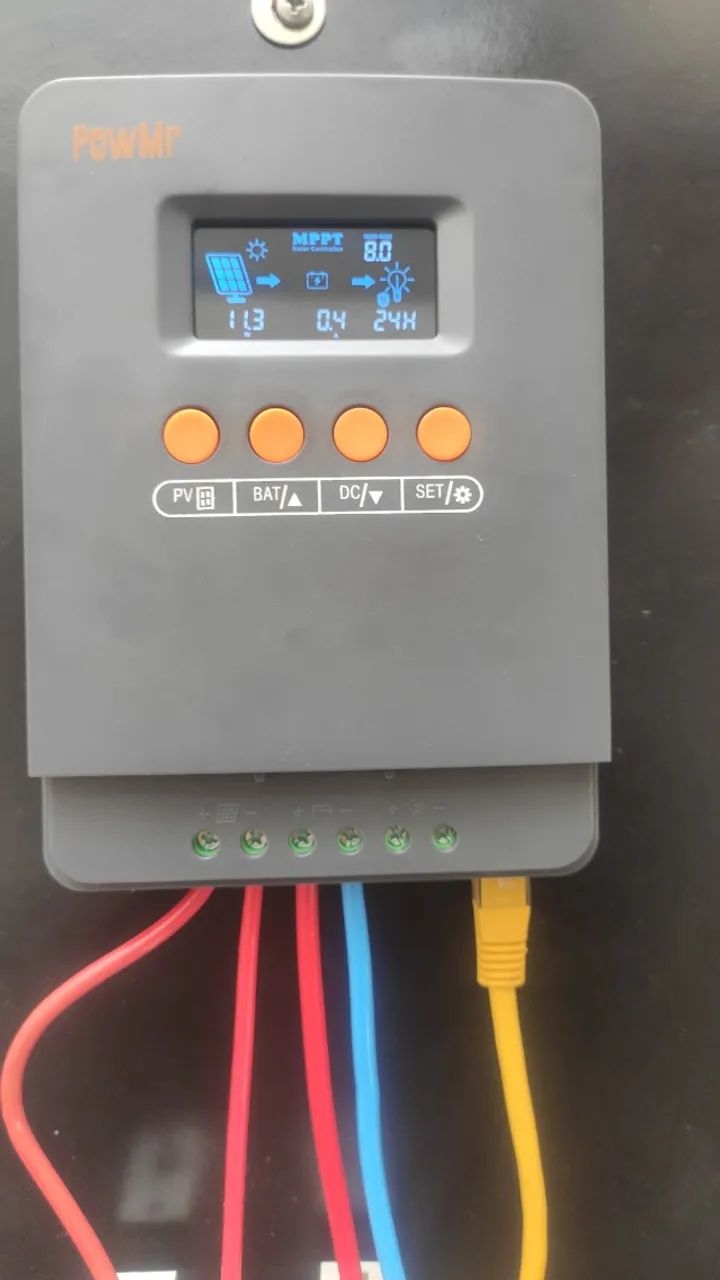 Controlador de Carga Solar MPPT 25A PowMR - Foto 4